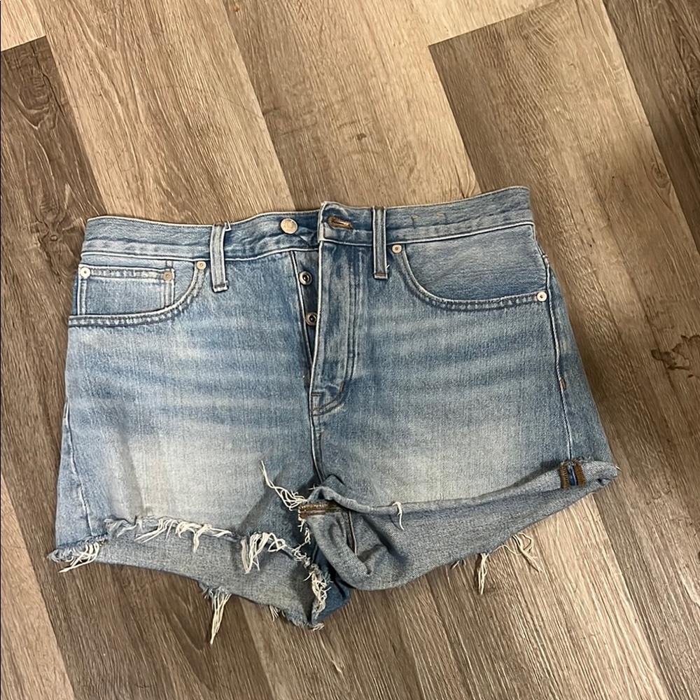 Madewell Denim Blue Women's Shorts